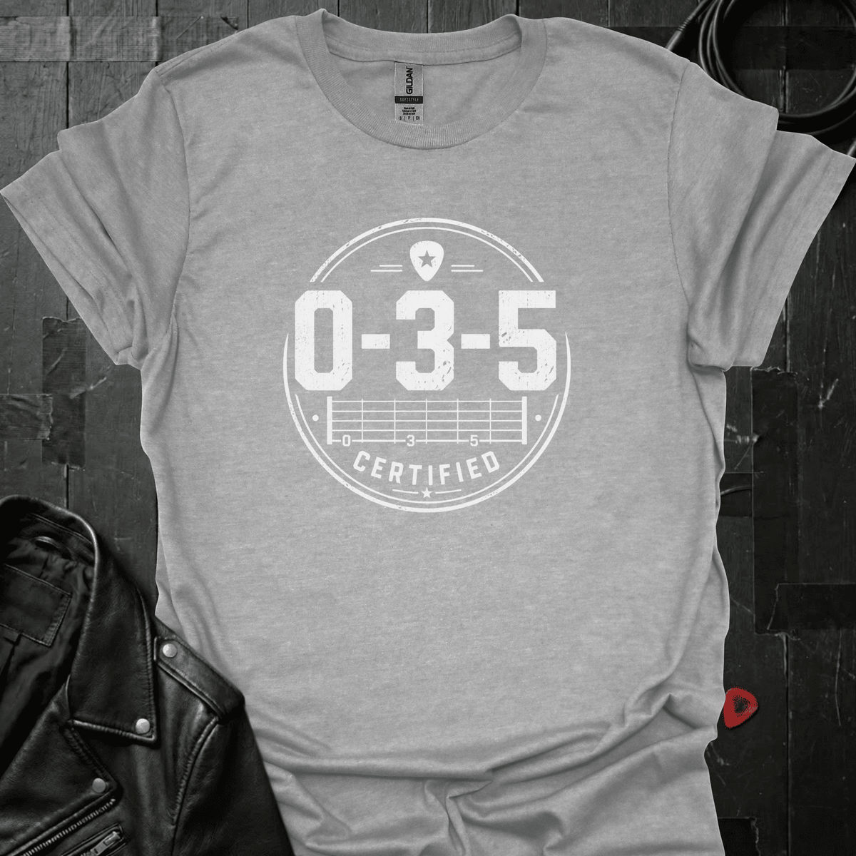 0 3 5 Certified T-Shirt - Sport Grey - T-Shirt