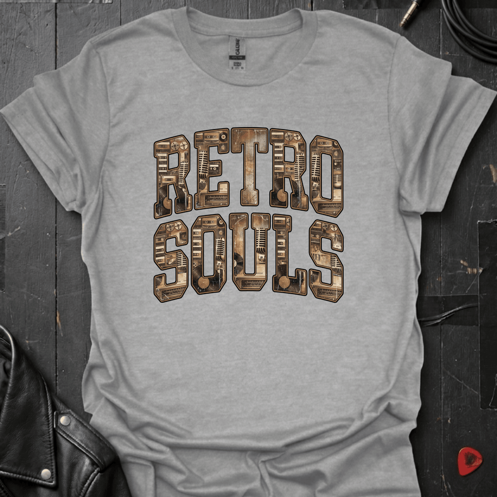 Retro Souls T-Shirt - Sport Grey - T-Shirt