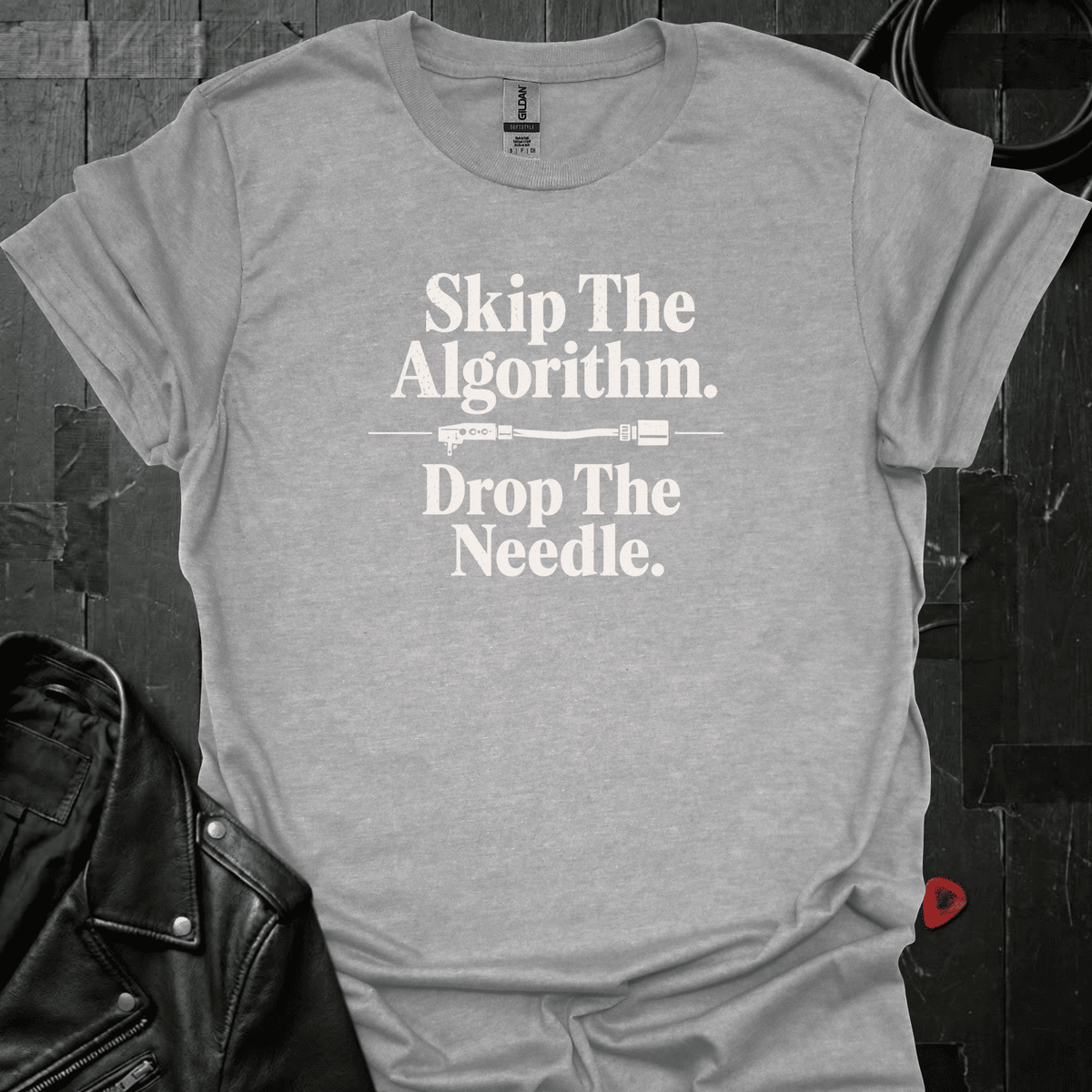 Skip The Algorithm T-Shirt - Sport Grey - T-Shirt