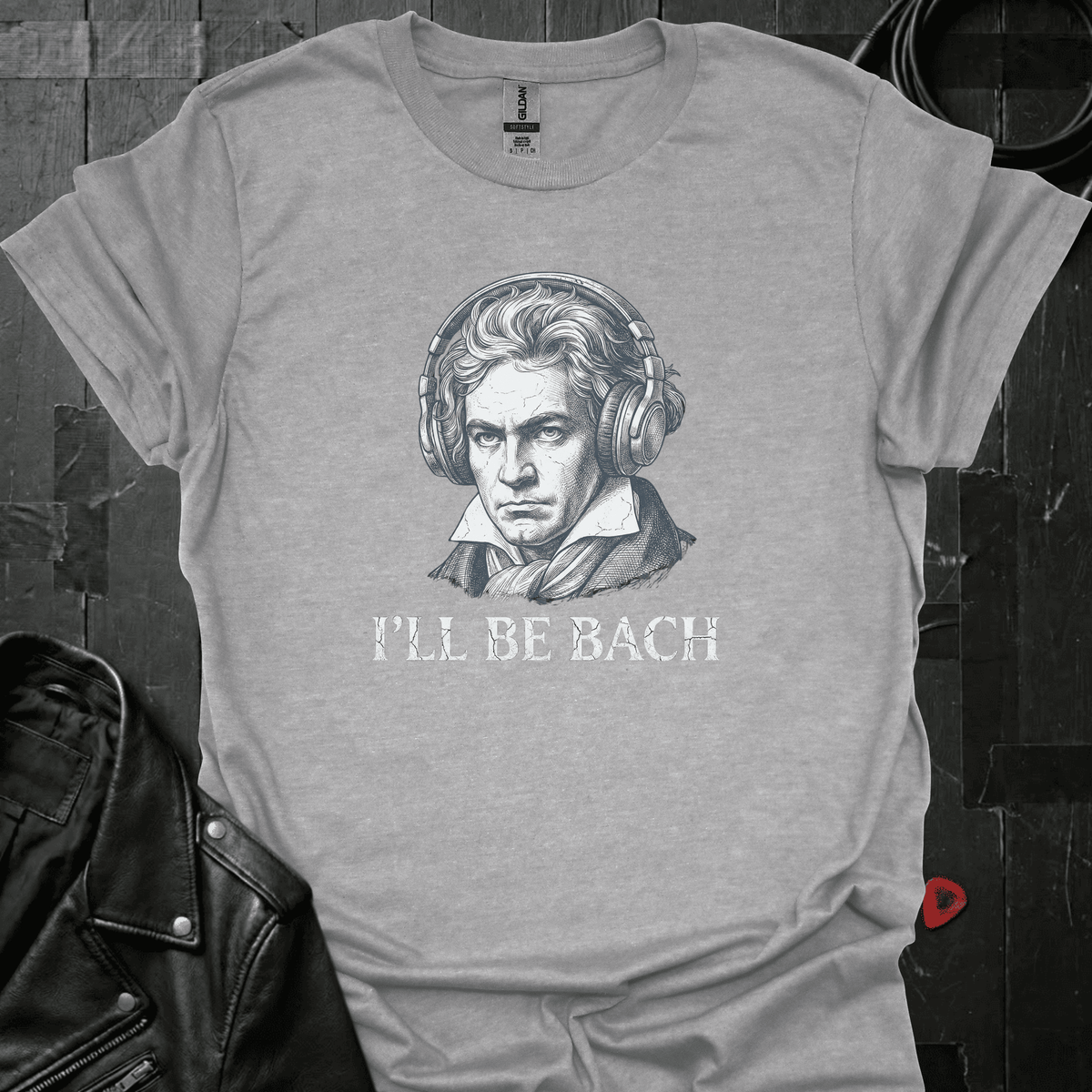 I'll Be Bach T-Shirt - Sport Grey - T-Shirt