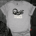 Escape The World T-Shirt - Sport Grey - T-Shirt