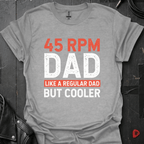45RPM Dad T-Shirt - Sport Grey - T-Shirt