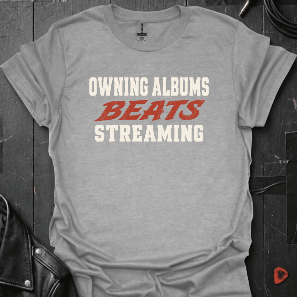 Albums Beats Streaming T-Shirt - Sport Grey - T-Shirt
