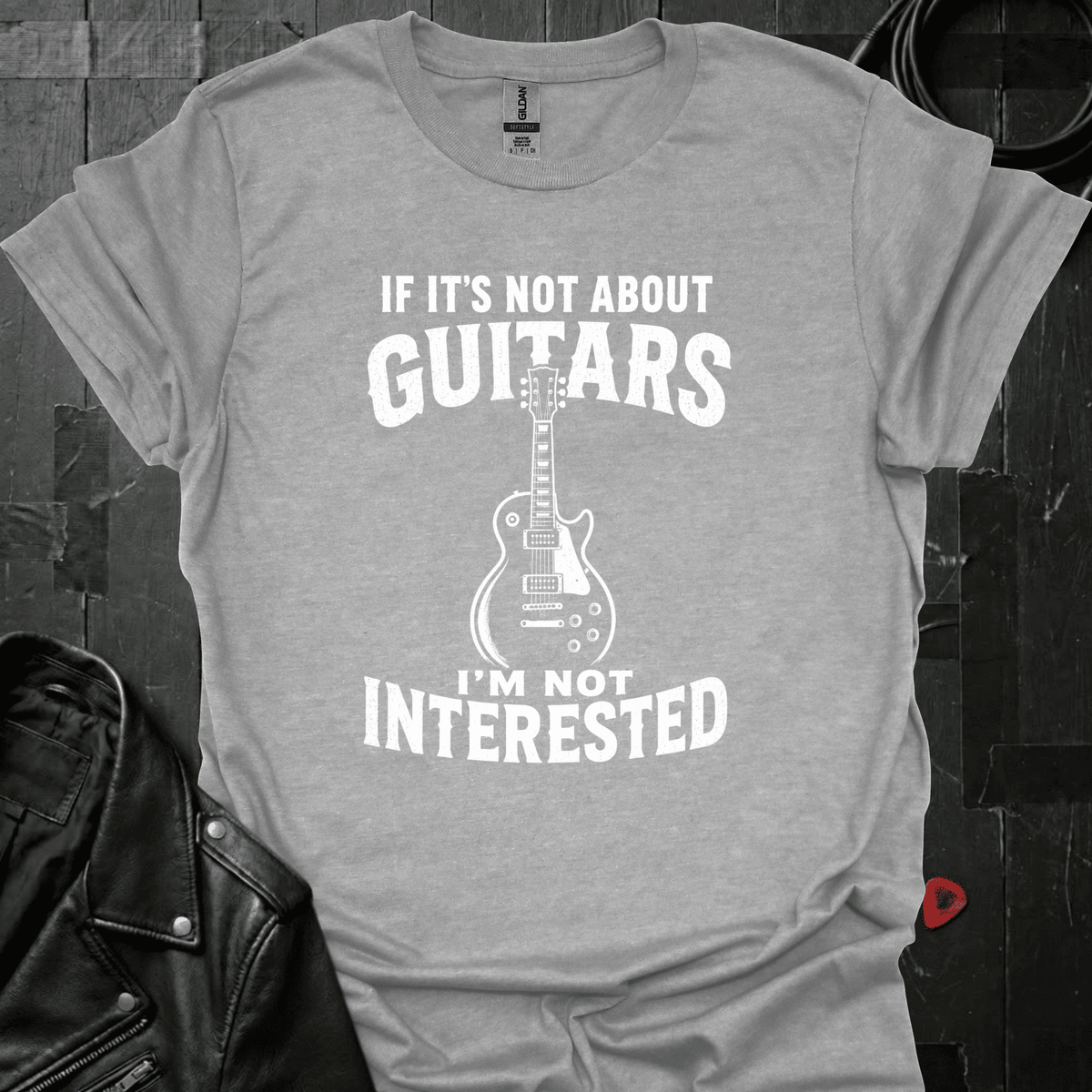 Guitars Only T-Shirt - Sport Grey - T-Shirt
