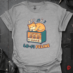 Lo - Fi Feline T-Shirt - Sport Grey - T-Shirt