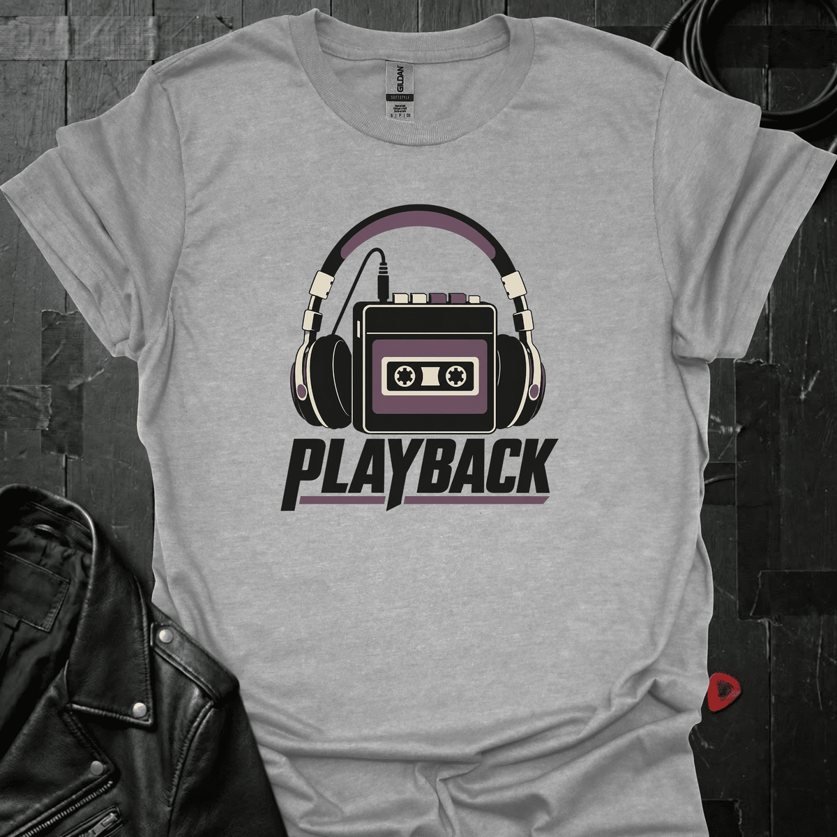 Playback T-Shirt - Sport Grey - T-Shirt