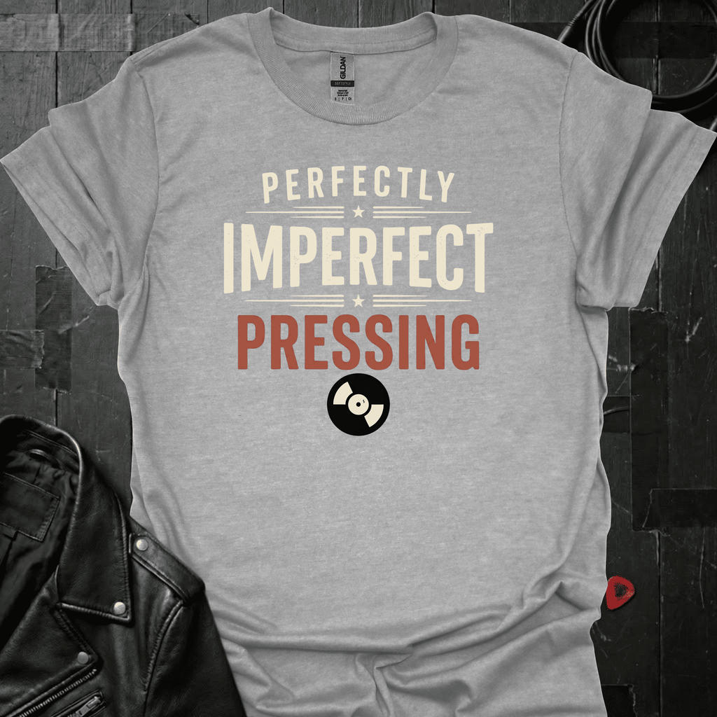 Perfectly Imperfect Pressing T-Shirt - Sport Grey - T-Shirt