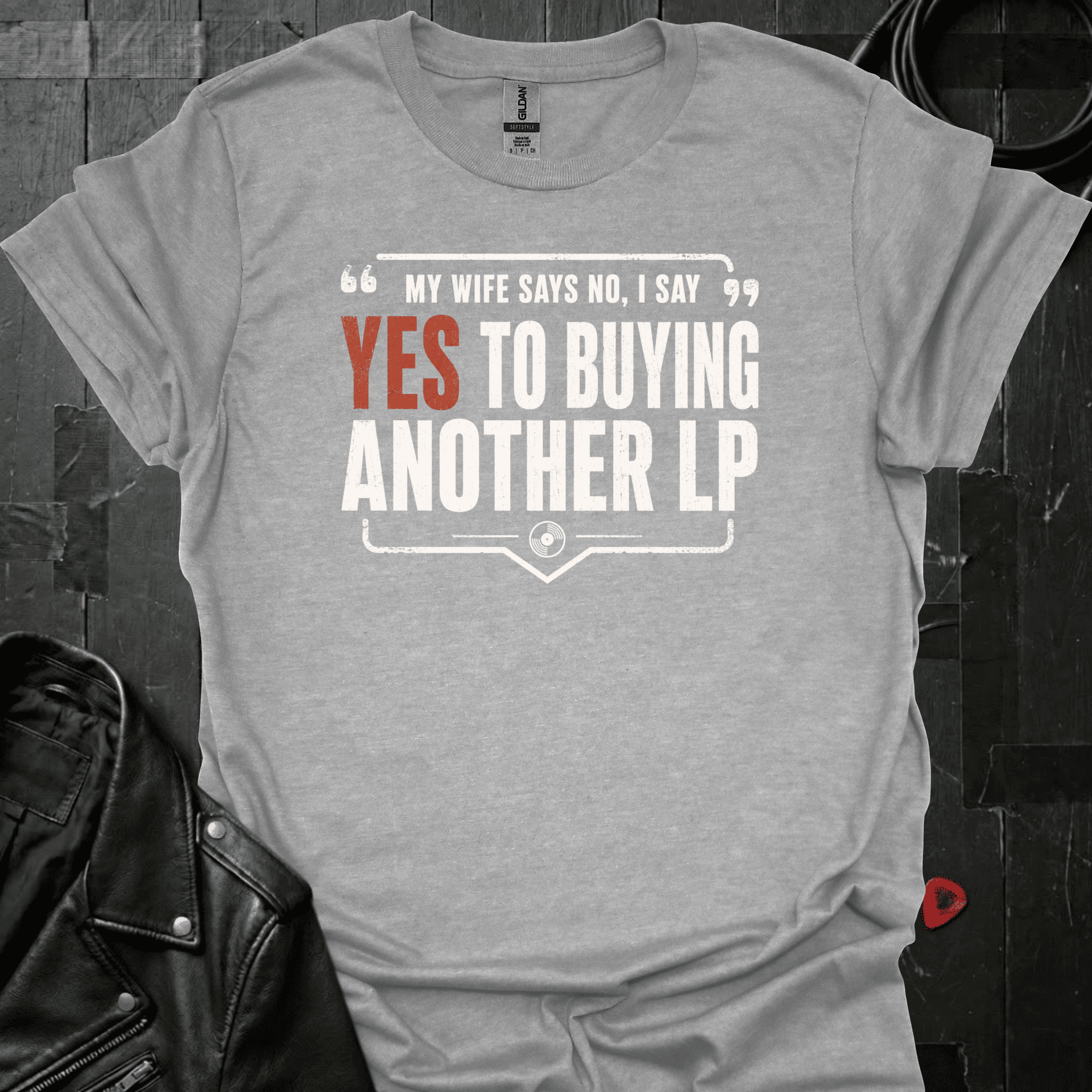 Yes To Buying LP T-Shirt - Sport Grey - T-Shirt