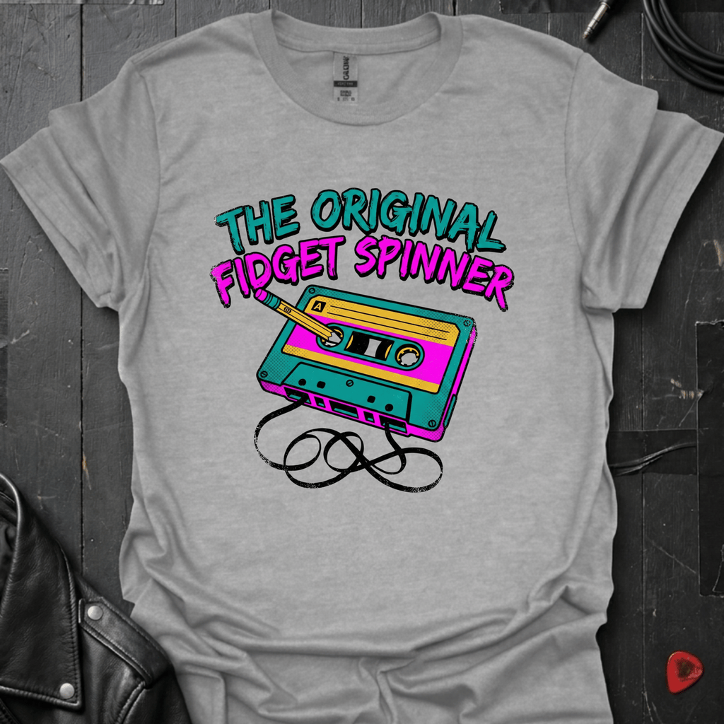 The Original Fidget Spinner T-Shirt - Sport Grey - T-Shirt