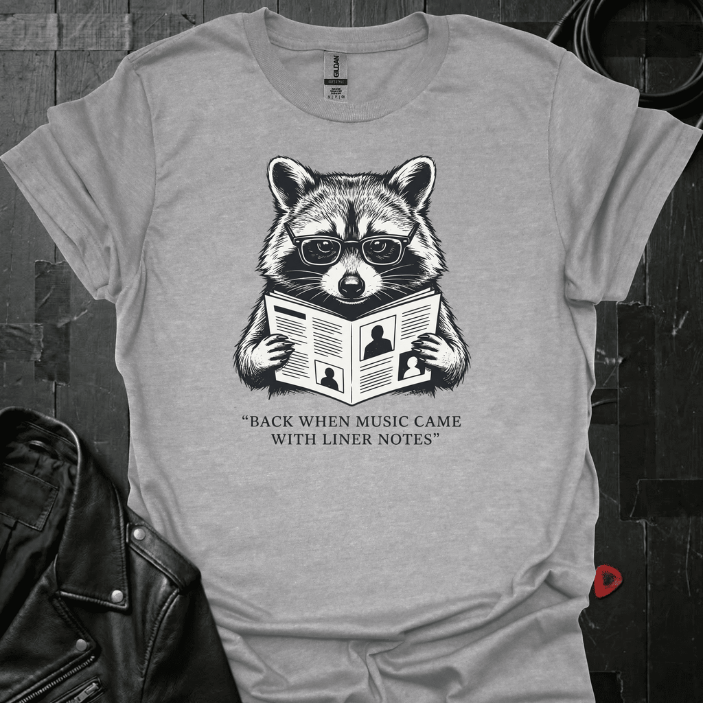Reading Liner Notes T-Shirt - Sport Grey - T-Shirt