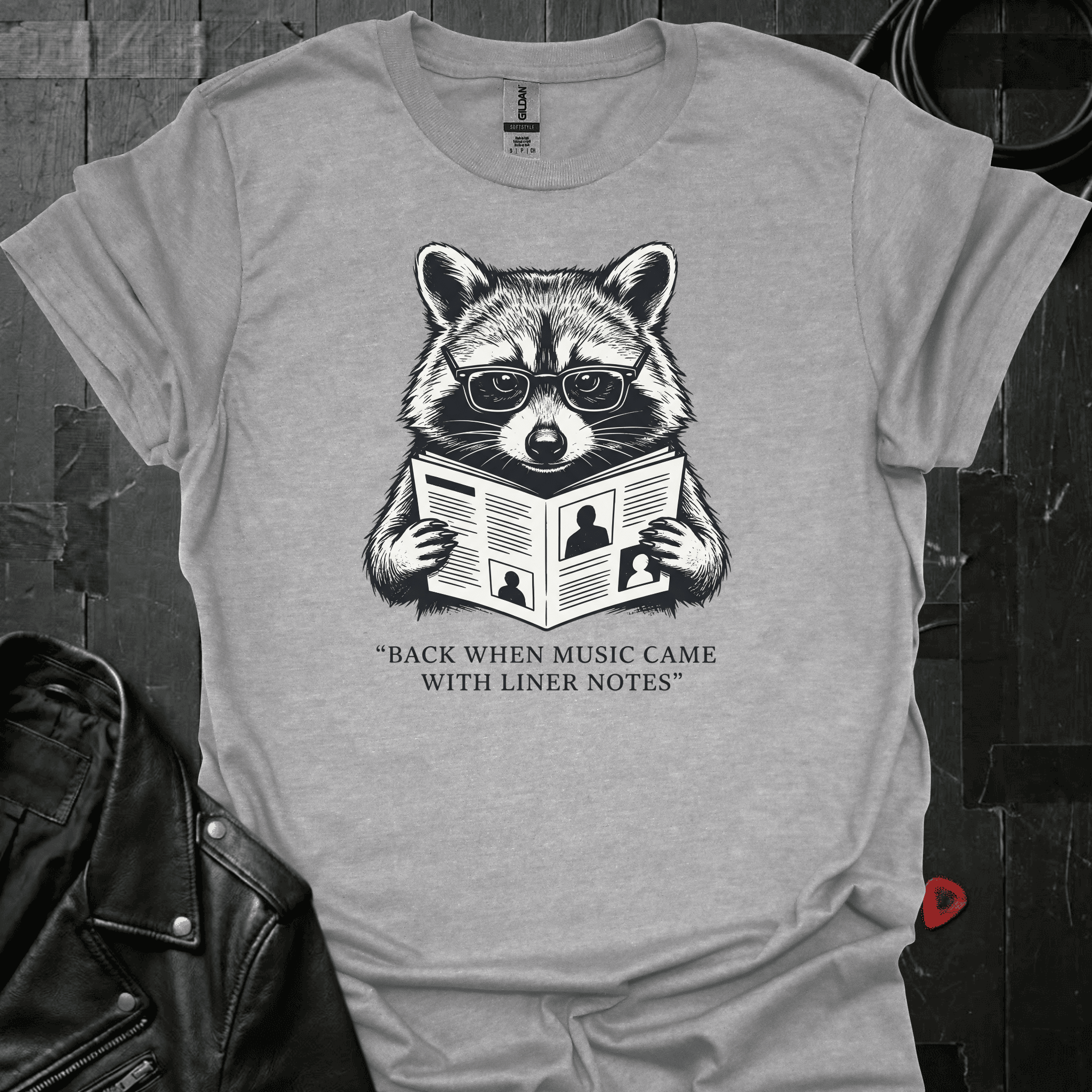 Reading Liner Notes T-Shirt - Sport Grey - T-Shirt