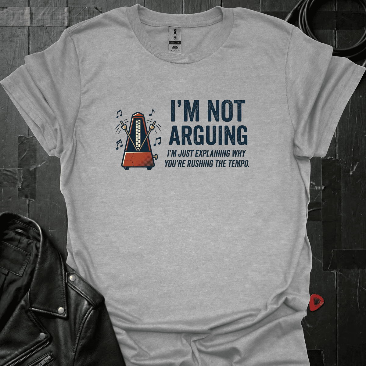 I'm Not Arguing T-Shirt - Sport Grey - T-Shirt