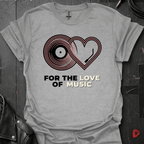 Vinyl Love T-Shirt - Sport Grey - T-Shirt