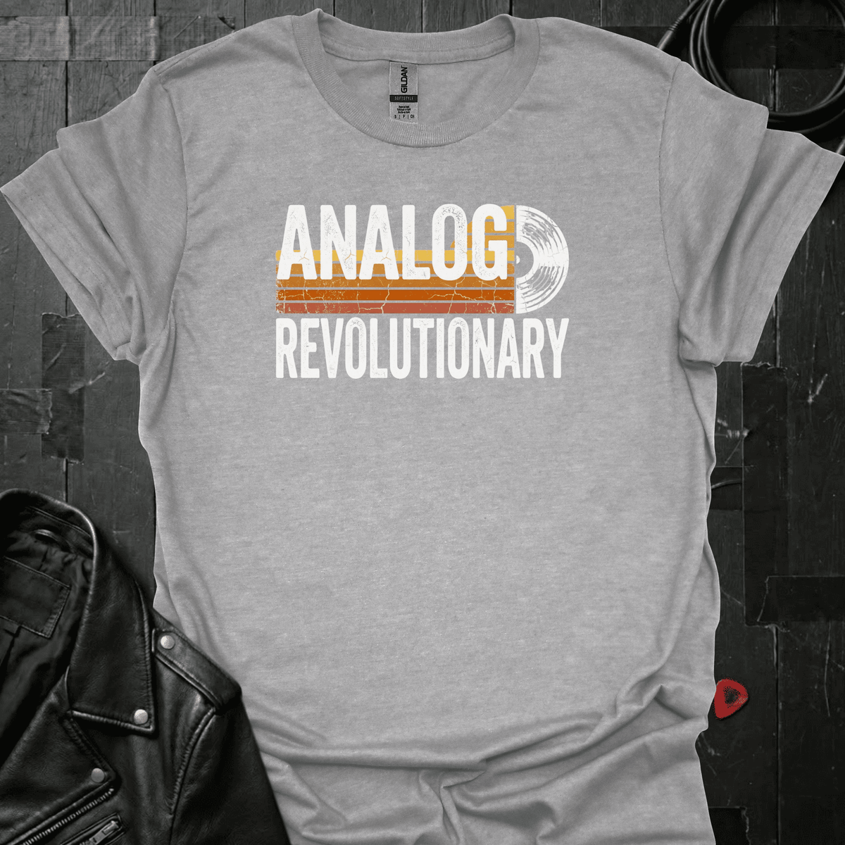 Analog Revolutionary T-Shirt - Sport Grey - T-Shirt