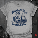 Listening To Vinyl T-Shirt - Sport Grey - T-Shirt