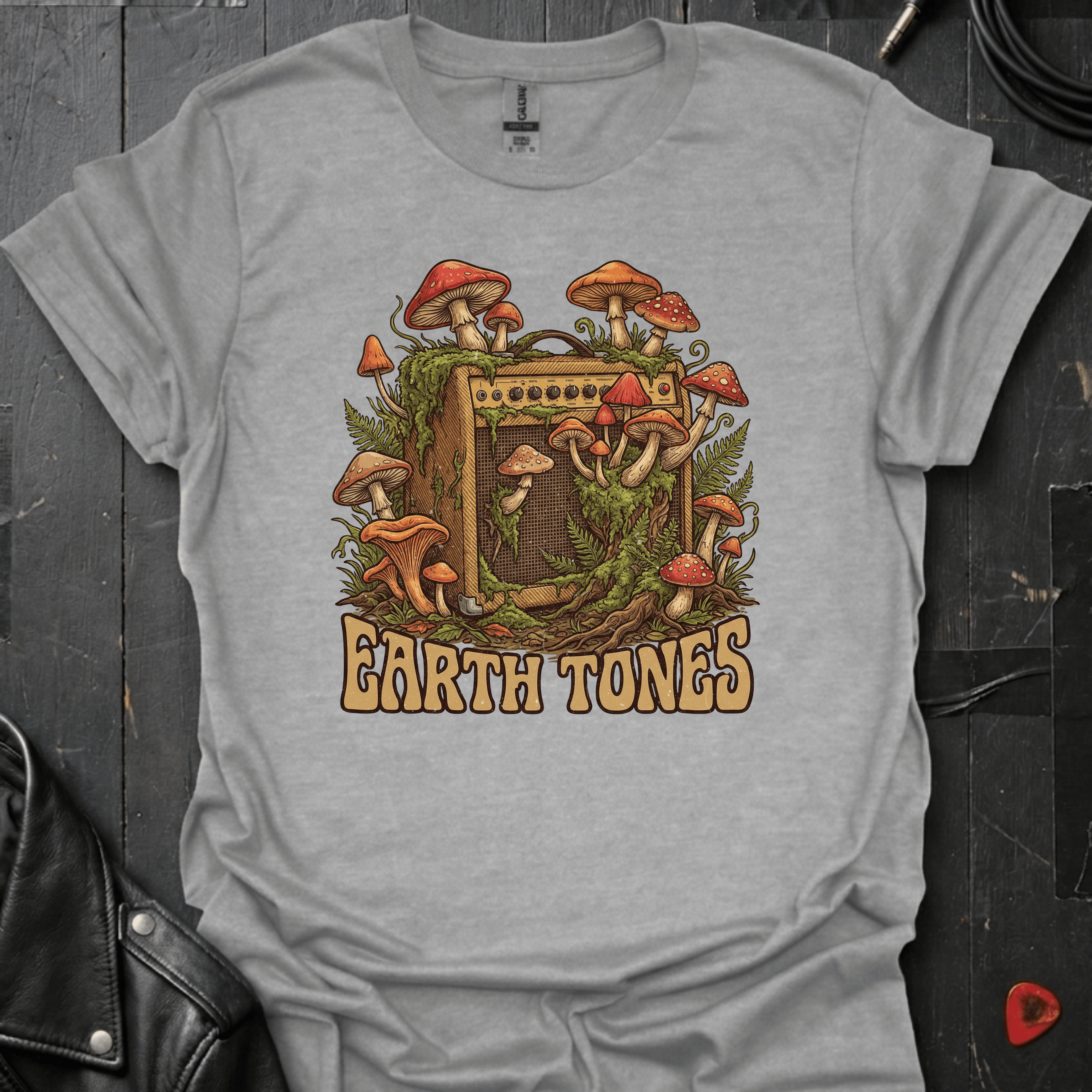 Earth Tones T-Shirt - Sport Grey - T-Shirt