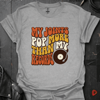 Aging Vinyl Lover T-Shirt - Sport Grey - T-Shirt