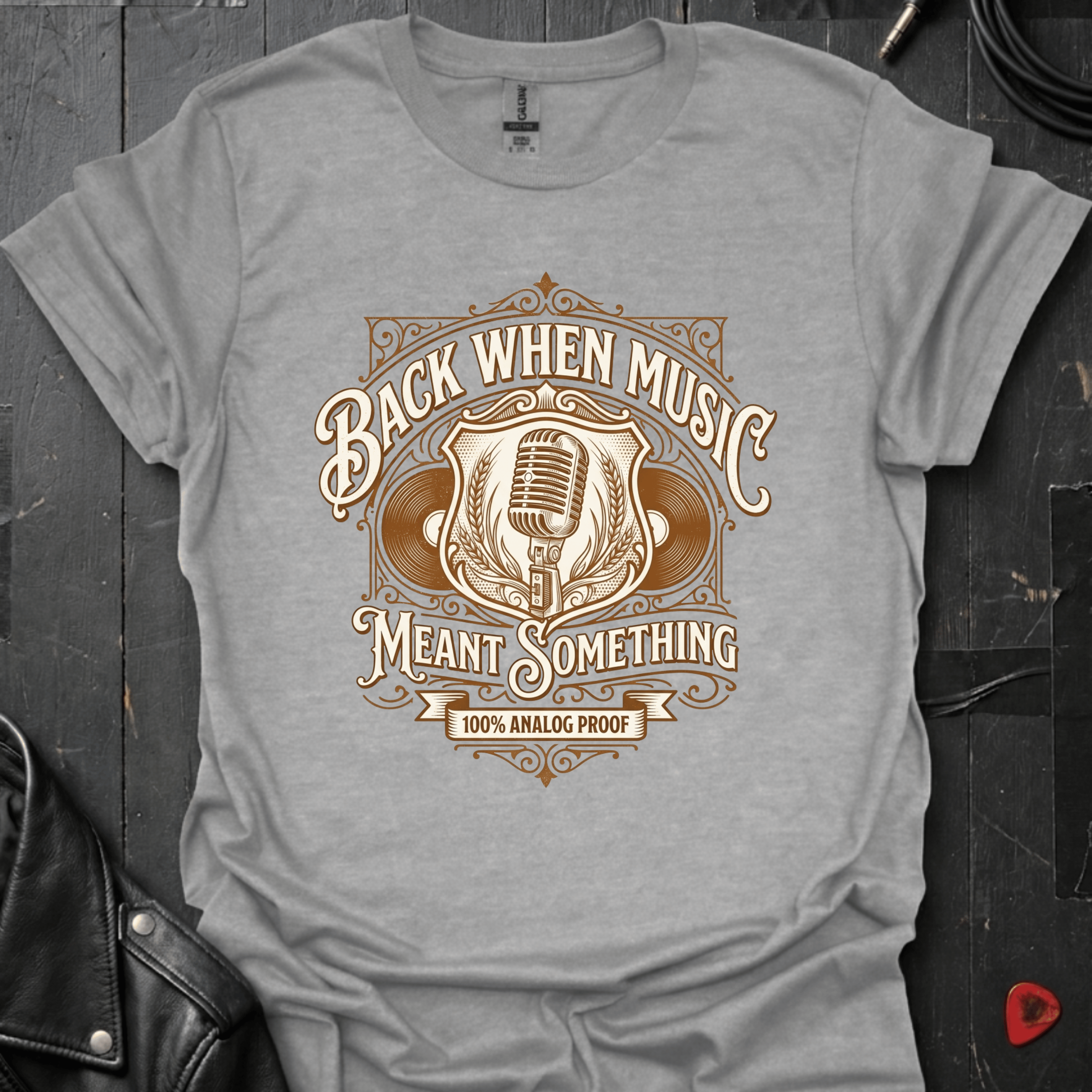 Music Meant Something T-Shirt - Sport Grey - T-Shirt