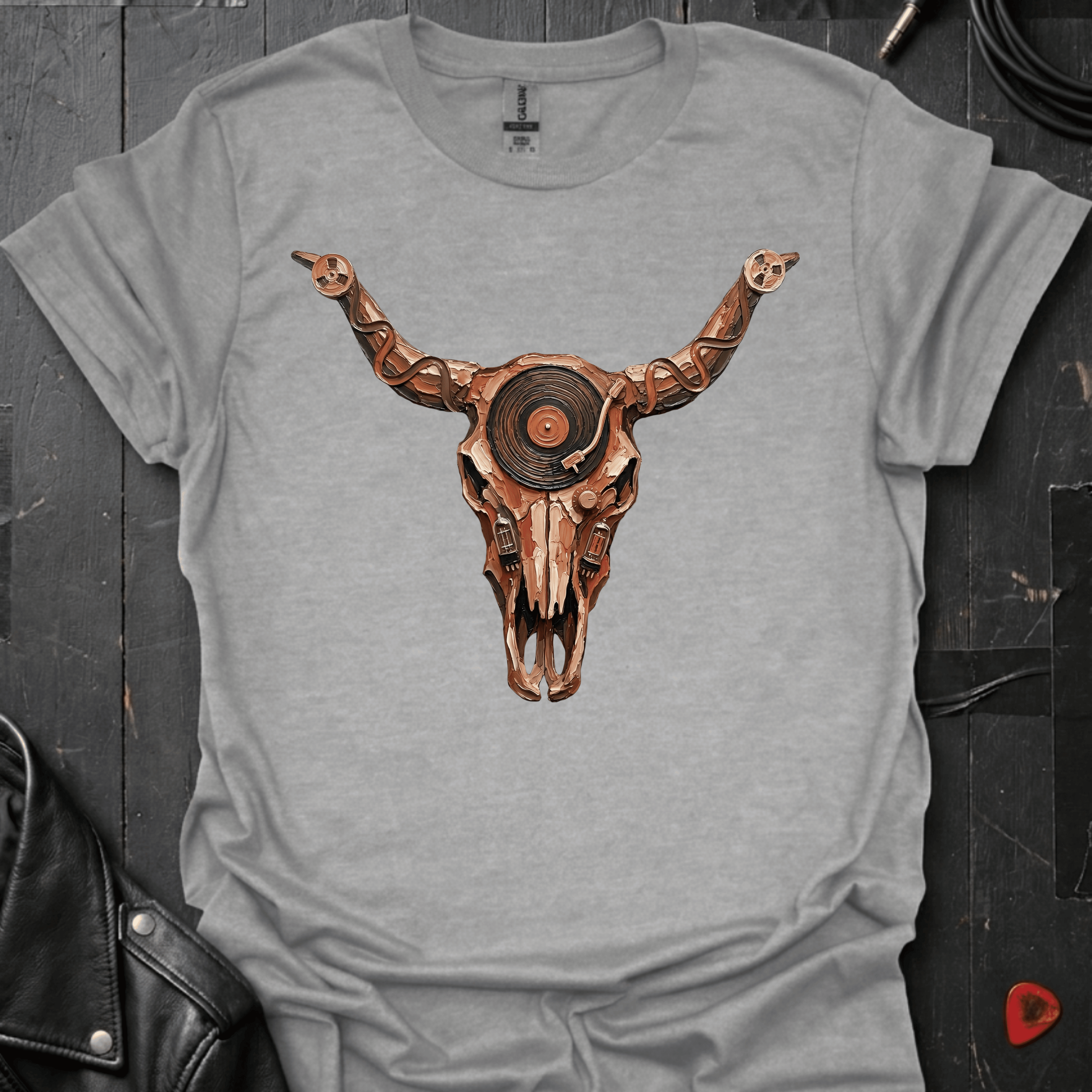 Bone Deep Sound T-Shirt - Sport Grey - T-Shirt