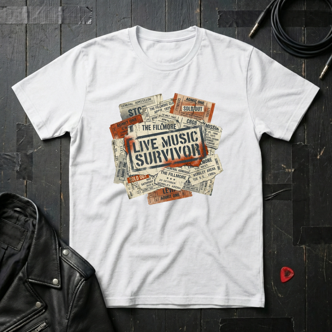 Live Music Survivor T-Shirt