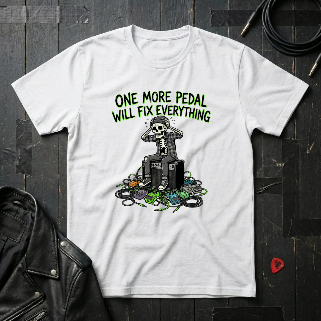 One More Pedal Will Fix Everything T-Shirt