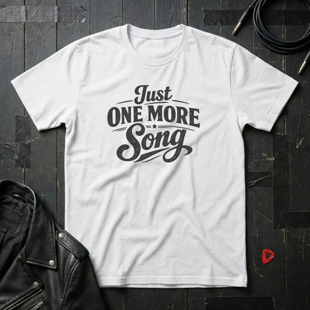 Just One More Song T-Shirt