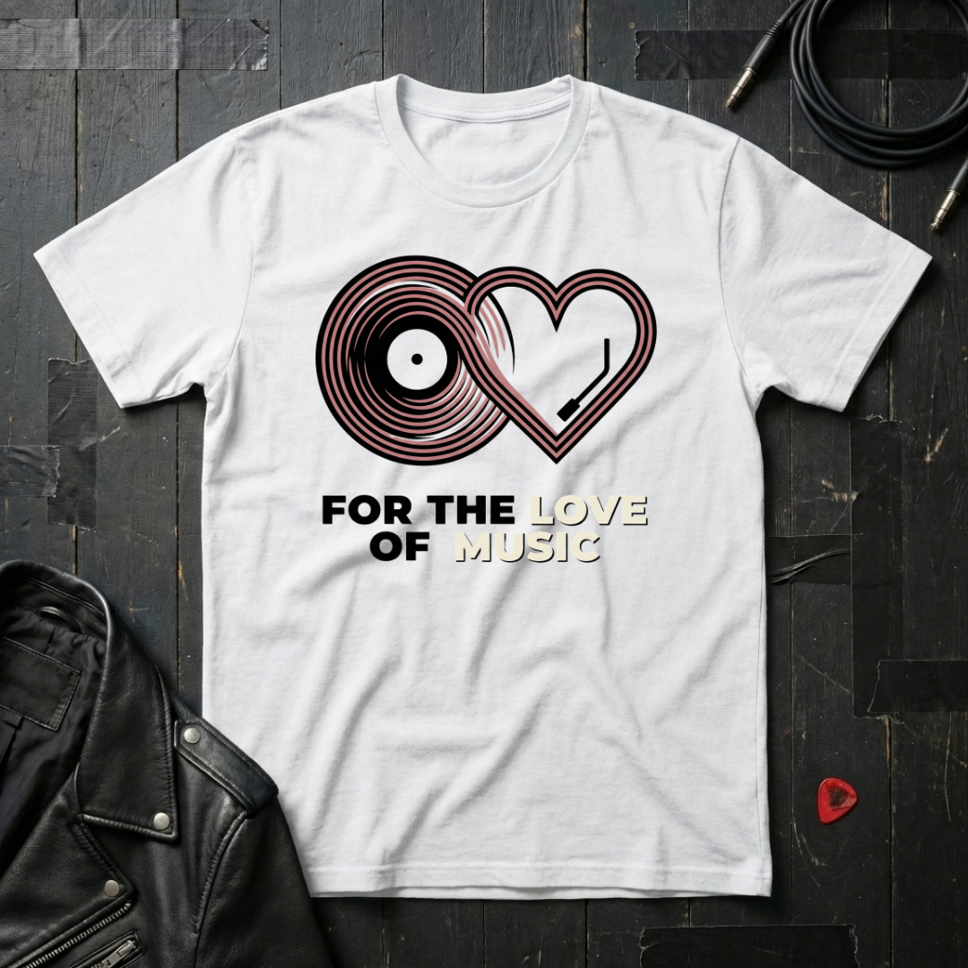 For The Love Of Music T-Shirt