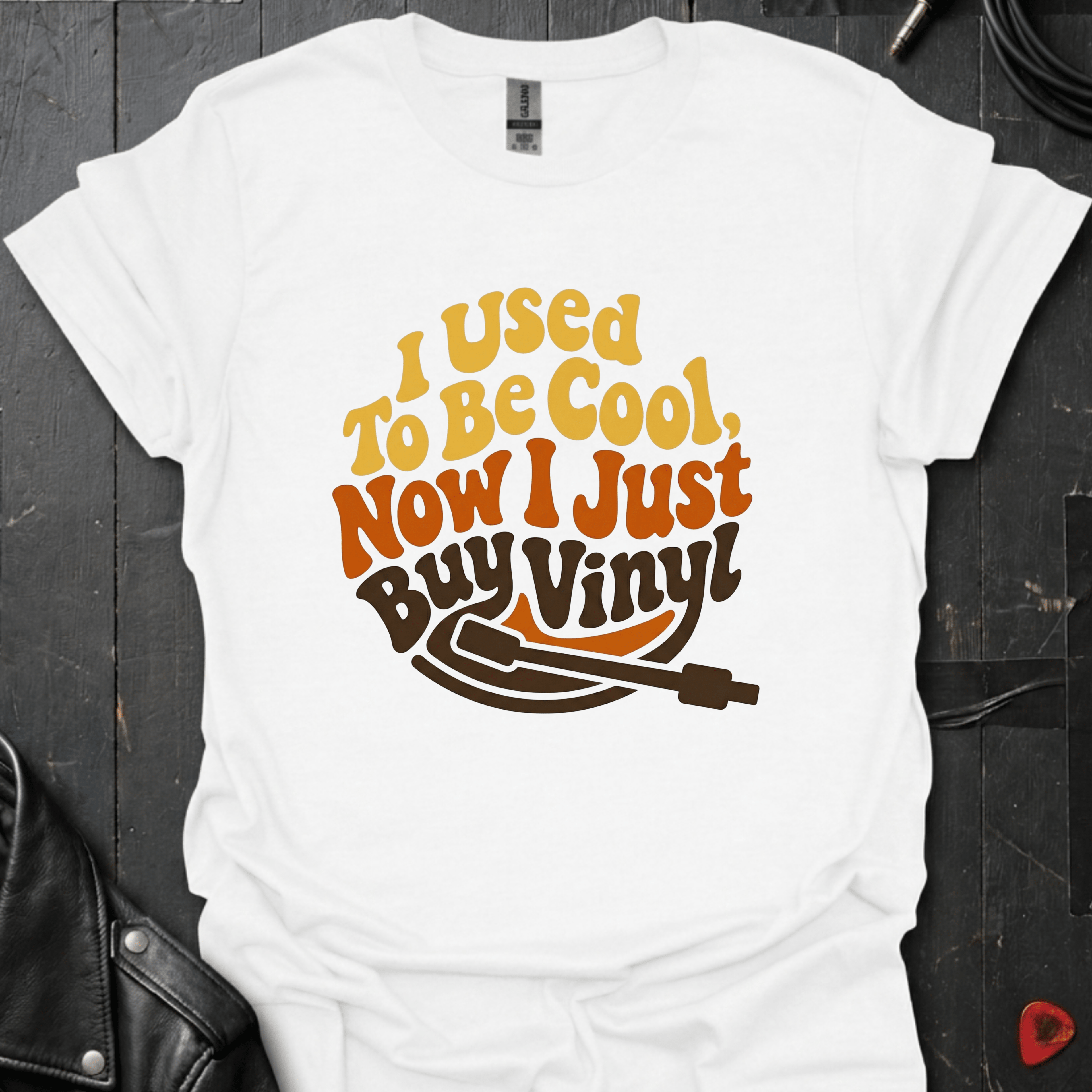I Just Buy Vinyl T-Shirt - White - T-Shirt