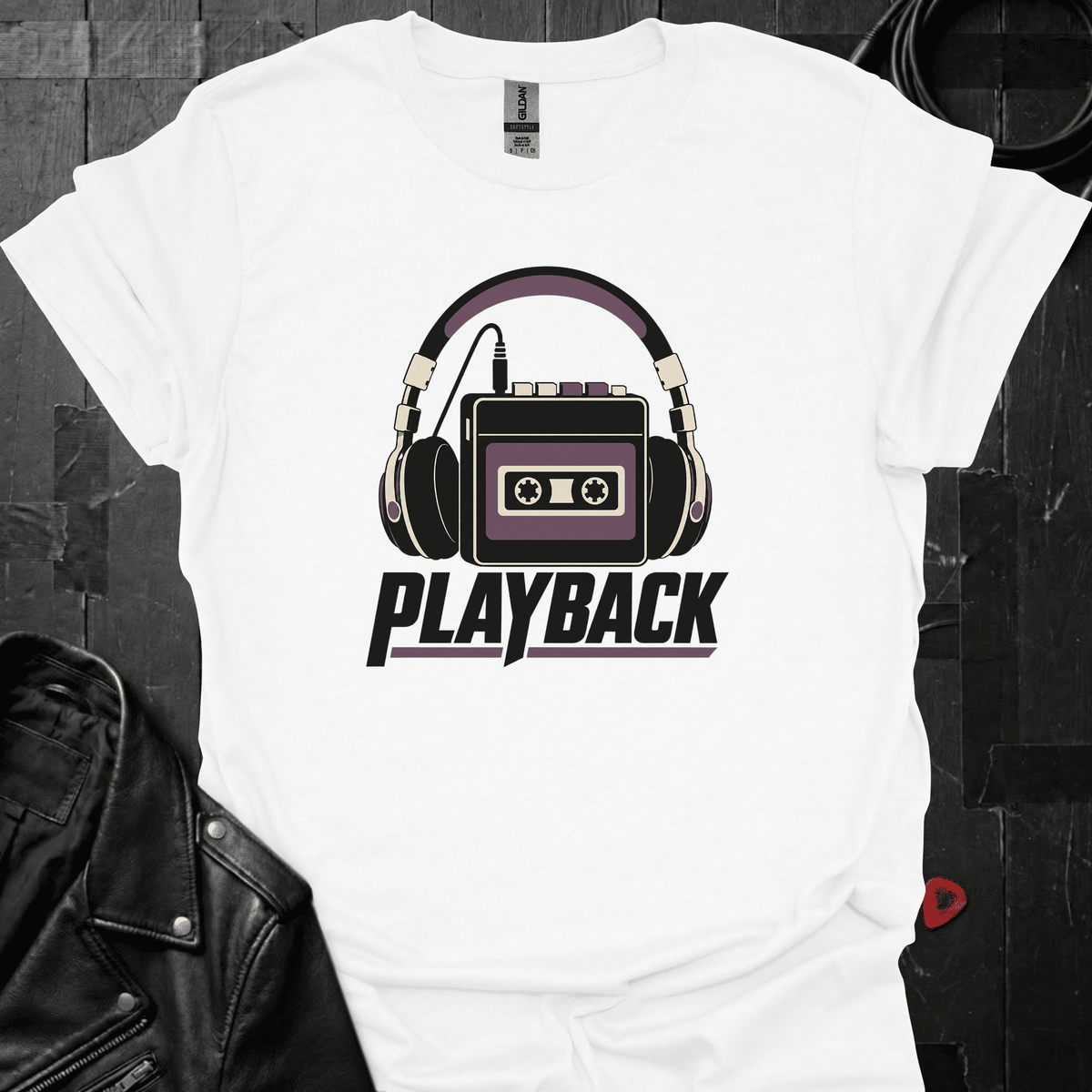 Playback T-Shirt - White - T-Shirt