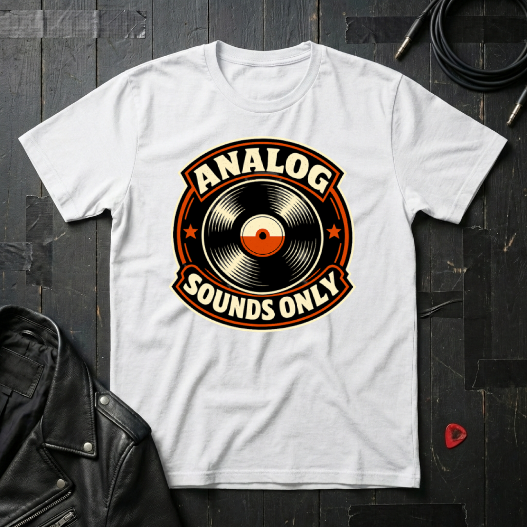 Analog Sounds Only T-Shirt