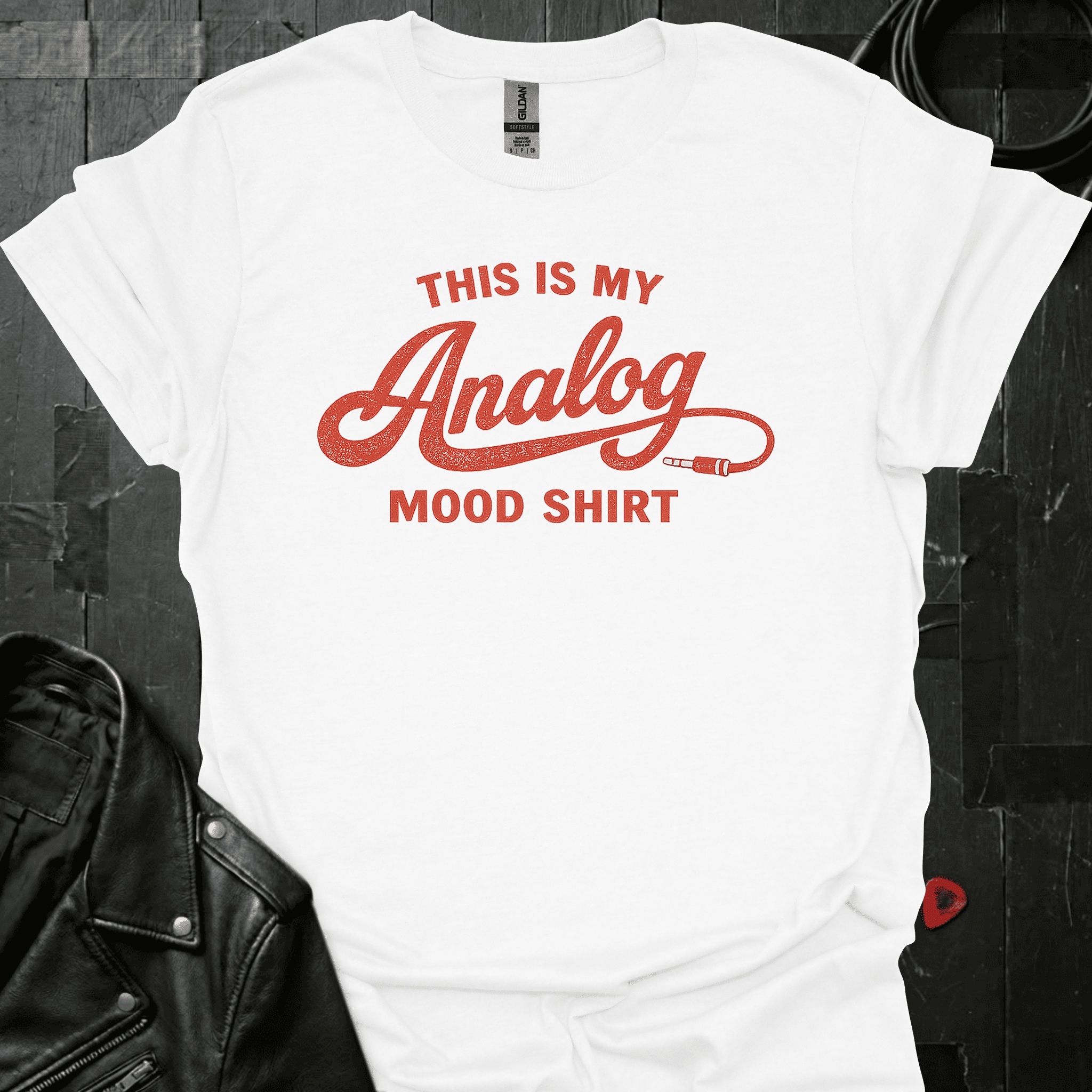 Analog Mood T-Shirt - White - T-Shirt
