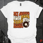 Aging Vinyl Lover T-Shirt - White - T-Shirt